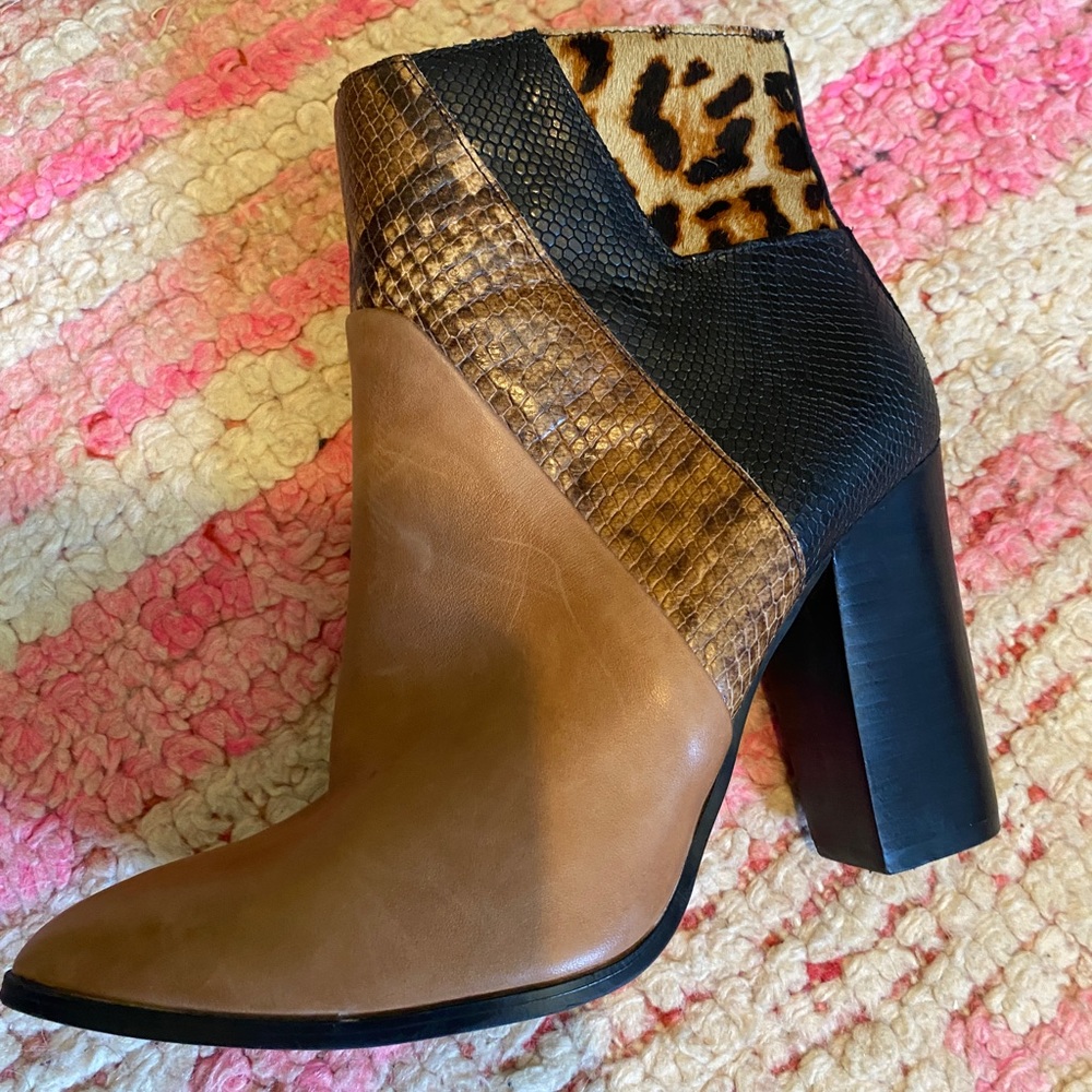 Aldo boots and animal print